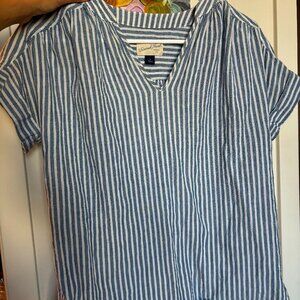 Universal Thread, Size Small, Blue and White